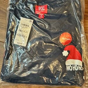Macys family PJ, navy blue, women, brand new shirt and pants size women M